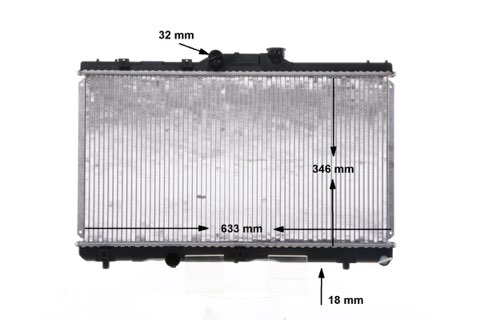 Mahle CR 162 000S Engine Radiator