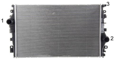 Mahle CR 1658 000P Engine Radiator, photo 2