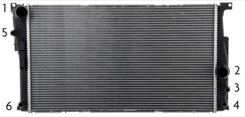 Mahle CR 1725 000P Engine Radiator, photo 2