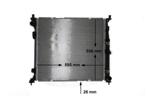 Mahle CR 1906 000S Engine Radiator, photo 2