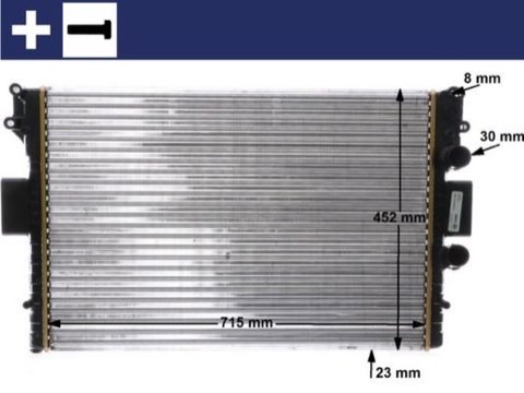 Mahle CR 2006 000S Engine Radiator, photo 2