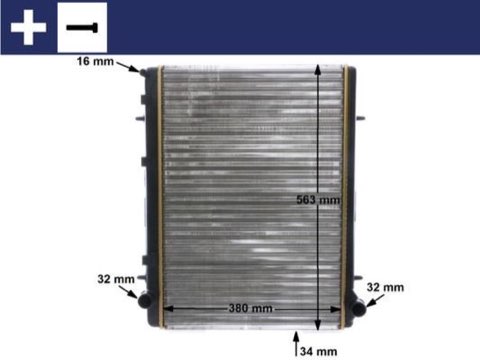 Mahle CR 2033 000S Engine Radiator, photo 2