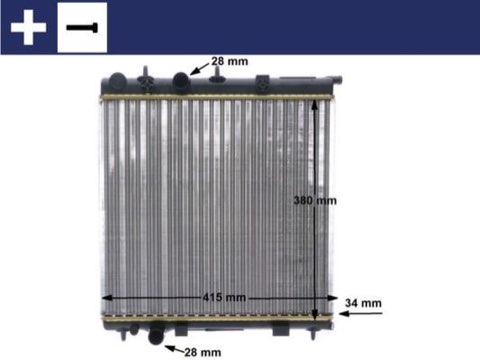 Mahle CR 2036 000S Engine Radiator, photo 2