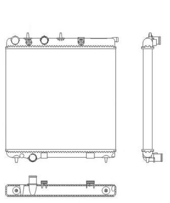 Mahle CR 2036 000S Engine Radiator, photo 3