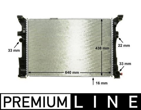 Mahle CR 2169 000P Engine Radiator, photo 2