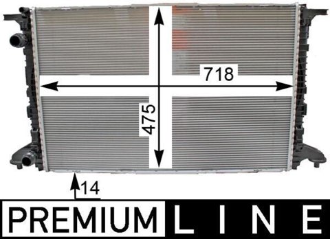 Mahle CR 2176 000P Engine Radiator