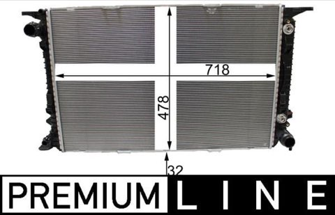 Mahle CR 2178 000P Engine Radiator
