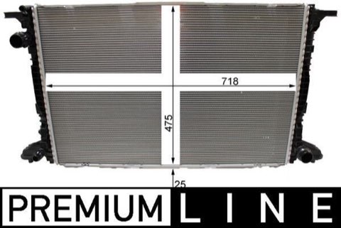 Mahle CR 2180 000P Engine Radiator