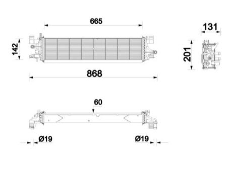 Mahle CR 2461 001P Engine Radiator