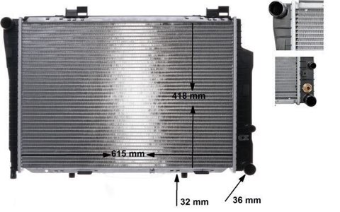 Mahle CR 270 000S Engine Radiator, photo 2