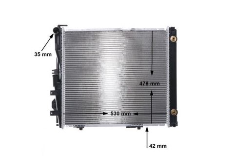 Mahle CR 290 000S Engine Radiator, for Vehicles, photo 3