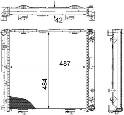 Mahle CR 291 000S Engine Radiator, for Vehicles, photo 3