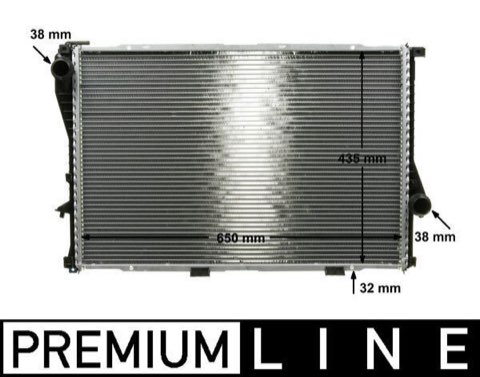 Mahle CR 295 000P Engine Radiator, photo 2