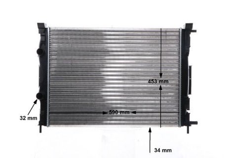 Mahle CR 41 000S Engine Radiator, photo 2