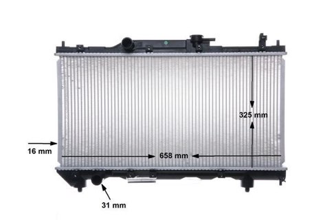 Mahle CR 543 000S Engine Radiator, photo 3