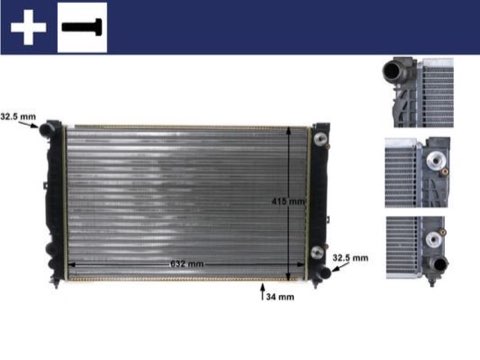 Mahle CR 648 000S Engine Radiator, photo 2