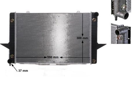 Mahle CR 764 000S Engine Radiator, photo 2