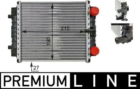 Mahle CR 80 000P Engine Radiator