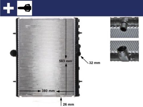 Mahle CR 889 000S Engine Radiator, photo 2