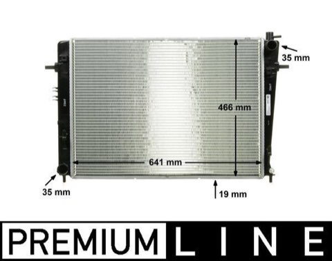 Mahle CR 909 000P Engine Radiator, photo 2