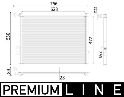 Mahle CR 936 000P Engine Radiator