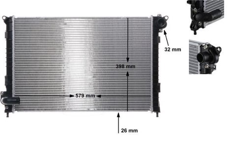 Mahle CR 983 000S Engine Radiator, for Vehicles, photo 2