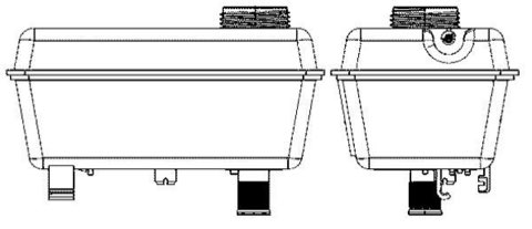 Mahle CRT 27 000S Coolant Expansion Tank