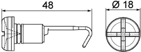 Mahle CRX 49 000P Bolt, Radiator Cap, photo 3