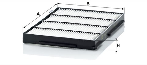 Mann-Filter CU 1526 Pollen Filter