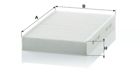 Mann-Filter CU 1629 Pollen Filter, photo 2