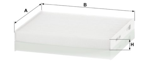 Mann-Filter CU 17 001 Pollen Filter