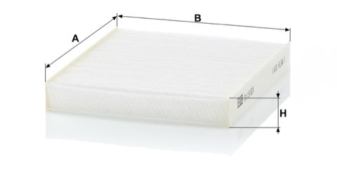 Mann-Filter CU 19 001 Pollen Filter
