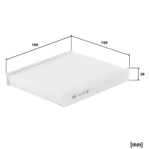 Mann-Filter CU 19 032 Pollen Filter