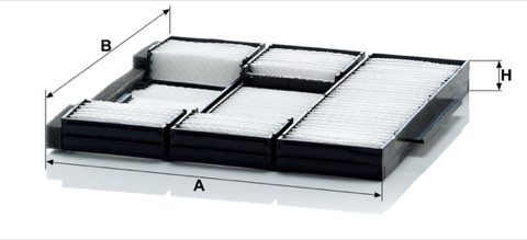 Mann-Filter CU 2015 Pollen Filter