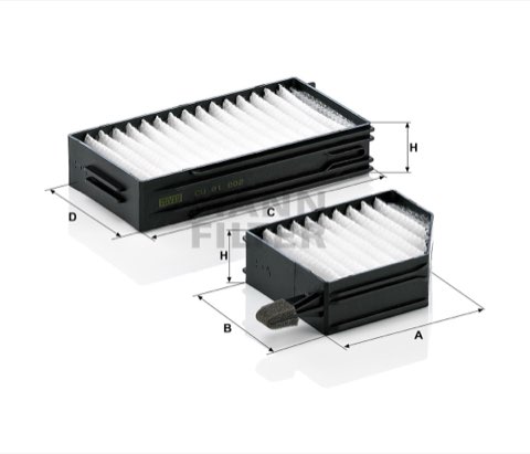 Mann-Filter CU 21 002-2 Pollen Filter, photo 2