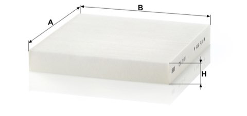 Mann-Filter CU 2149 Pollen Filter
