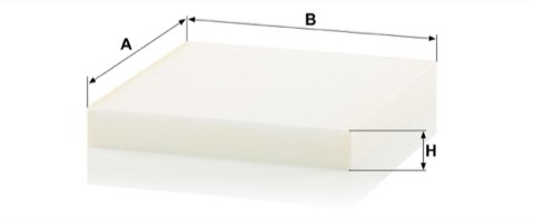Mann-Filter CU 23 019 Pollen Filter