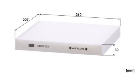Mann-Filter CU 23 033 Pollen Filter