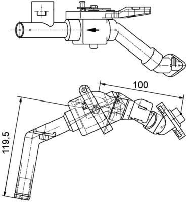 Mahle CV 8 000P Heater Control Valve, photo 3