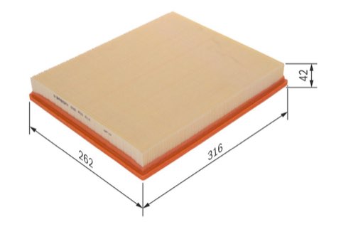 Bosch F 026 400 014 Air Filter, photo 2