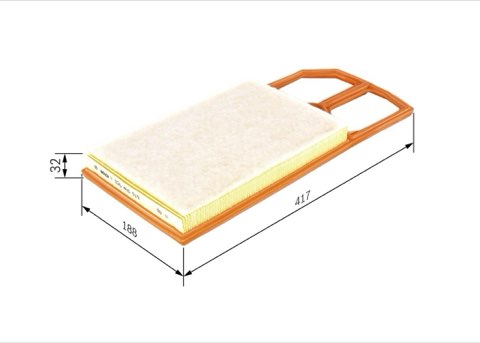 Bosch F 026 400 019 Air Filter, photo 2