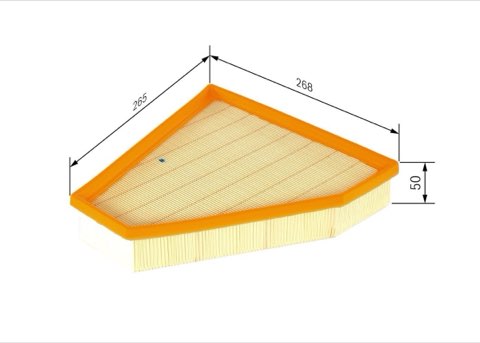 Bosch F 026 400 030 Air Filter, photo 2