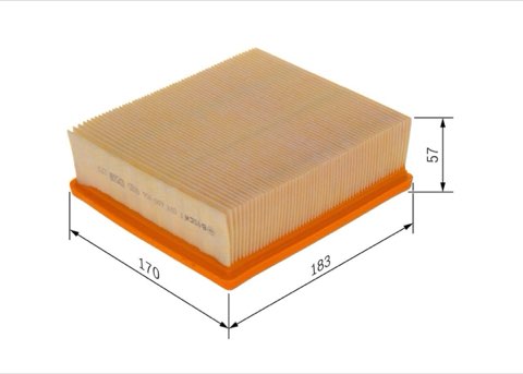 Bosch F 026 400 056 Air Filter, photo 2