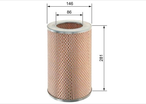 Bosch F 026 400 092 Air Filter, photo 2