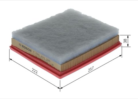 Bosch F 026 400 096 Air Filter, photo 2