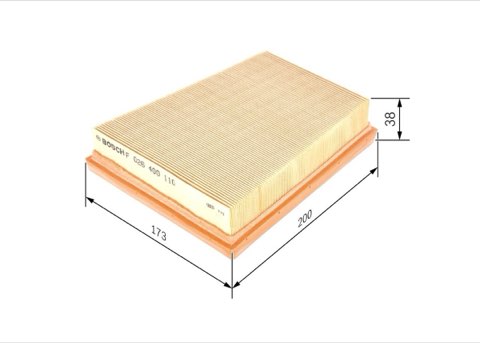 Bosch F 026 400 110 Air Filter, photo 2