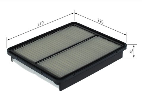 Bosch F 026 400 116 Air Filter, photo 2