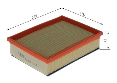 Bosch F 026 400 120 Air Filter, photo 2