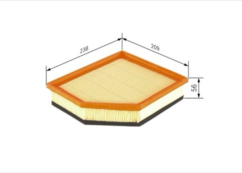 Bosch F 026 400 146 Air Filter, photo 2