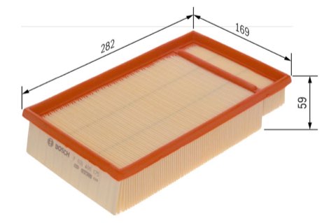 Bosch F 026 400 175 Air Filter, photo 2